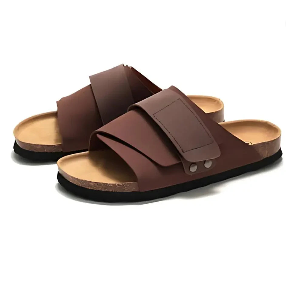Kyoto Sandal - Marrom Escuro