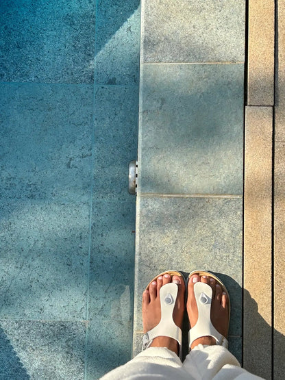 Mykonos Sandal - White