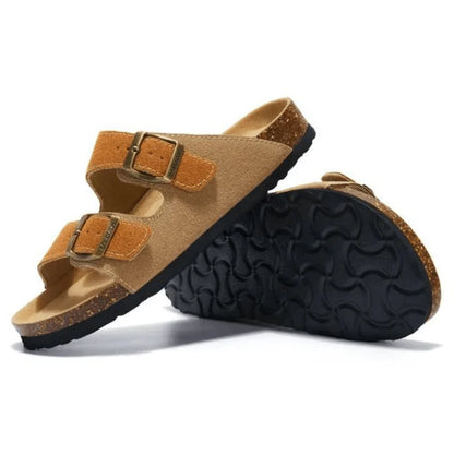 Tokio Sandal - Caramel & Light Brown