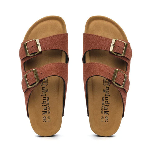 Tokio Sandal - Reddish brown