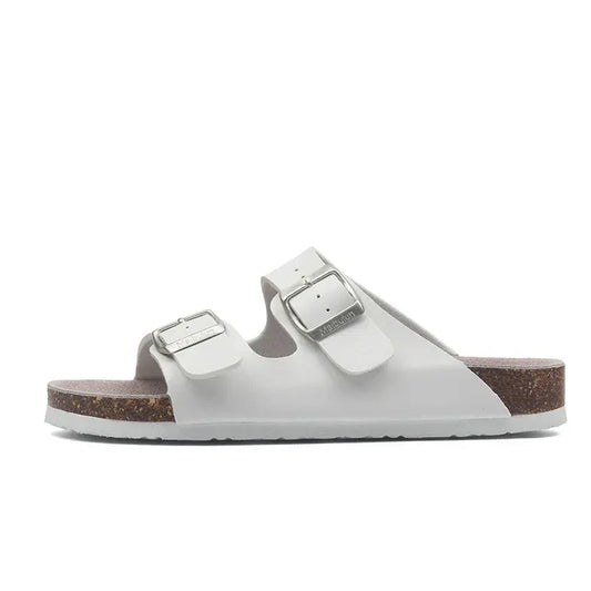 Tokio Leather Sandal - White