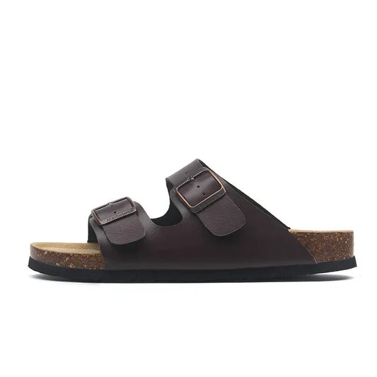 Tokio Suede Sandal - Brown