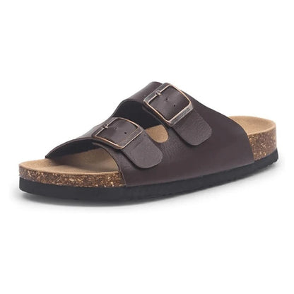Tokio Suede Sandal - Brown
