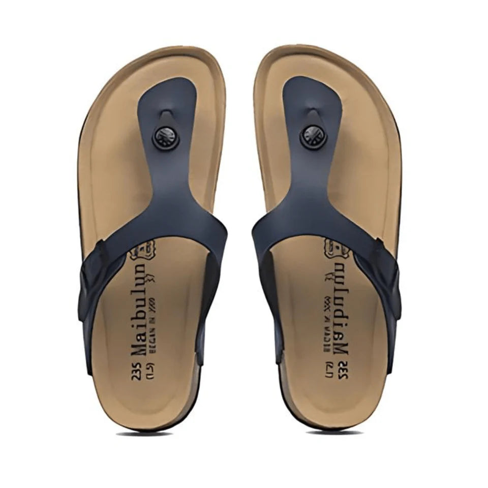 Mykonos Sandal -  Dark Blue
