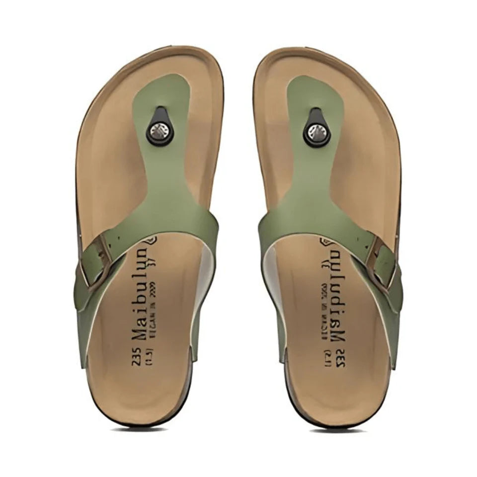 Mykonos Sandal -  Green
