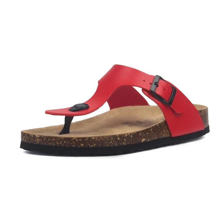 Mykonos Sandal -  Red